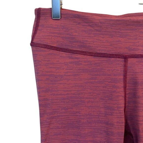Outdoor Voices | Dusty Rose & Purple Detail Leggings Size M - Picture 2 of 7